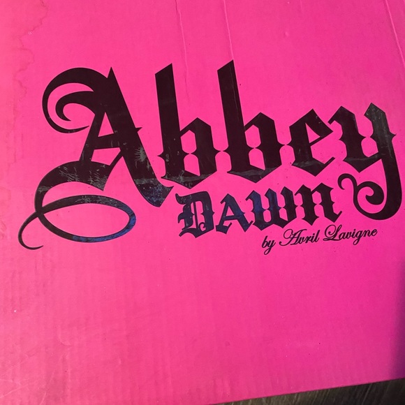 Abbey Dawn Holly Chart Topper Platform- Black  size 7 US NEW - Picture 6 of 16